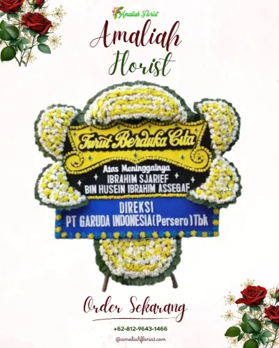Papan Bunga Duka di Sangkanjoyo